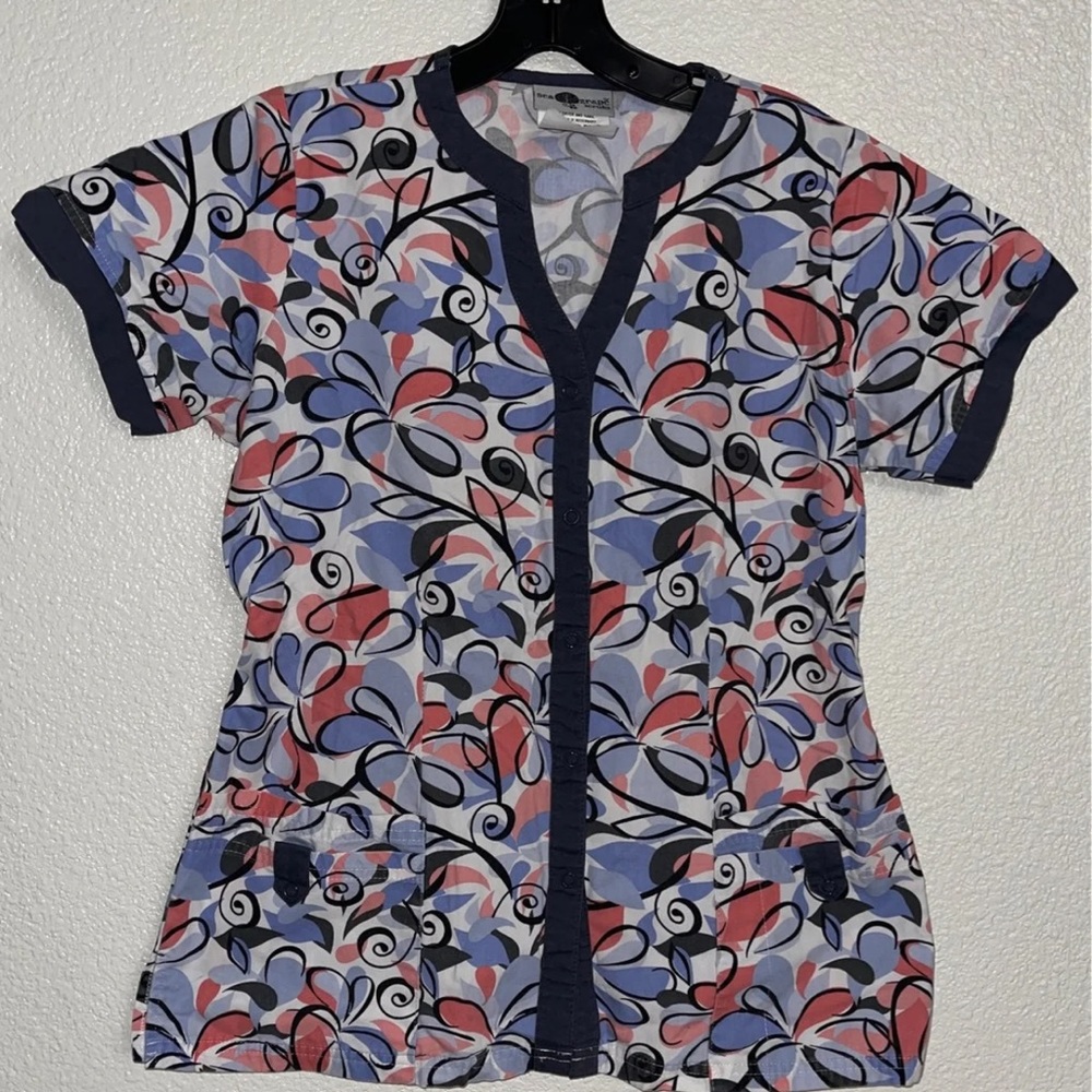 Nursing Scrub Top